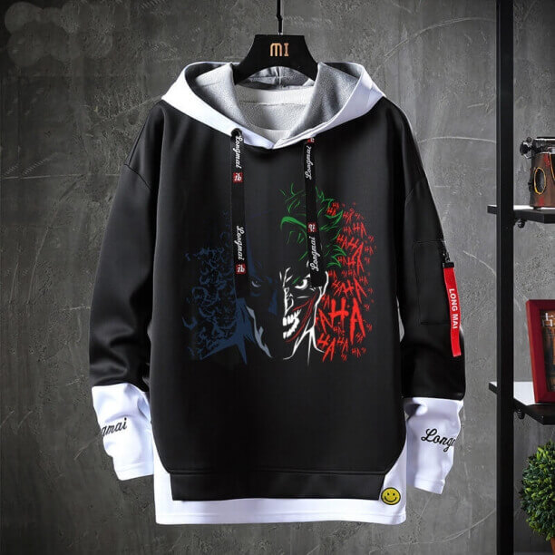 Kaliteli Sweatshirt Batman Joker Hoodie