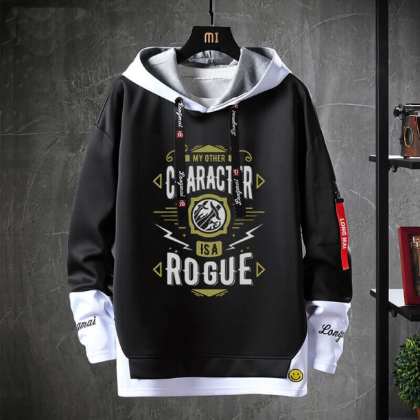 WOW World of Warcraft Hoodie Fake două piese Jachete