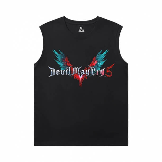 Baumwolle Nero Tshirt Devil Kann weinen T Shirt ohne Ärmel