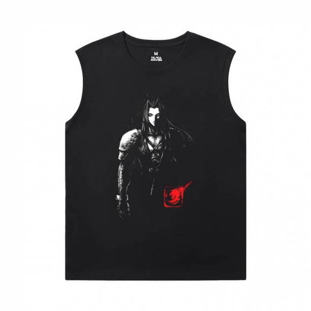 Final Fantasy Tee Cotton Sleeveless T Shirt