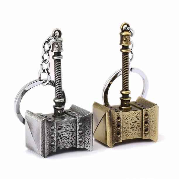 World of Warcraft WOW Orc Doomhammer Keychain