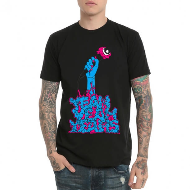 Yeah Yeah Yeahs Camiseta Heavy Metal Rock Preto