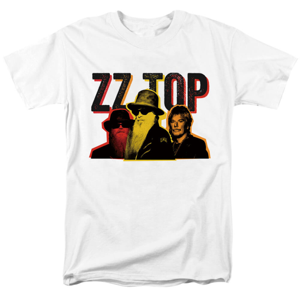 Zz Top T-Shirt Hard Rock Graphic Tees 