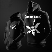 Erkek siyah Sweatshirt için Cool Linkin Park hoodie