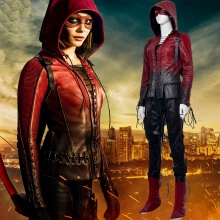 Quality Green Arrow Costume Scud Thea Quinn Cosplay for Women