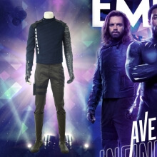 Avengers Infinity War Winter Soldier Cosplay Costume