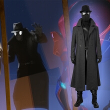 Spider-Man Noir Cosplay Costume Into the Spider-Verse Cosplay