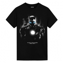 Chemise Dark Iron Man T-shirts de personnage de Marvel