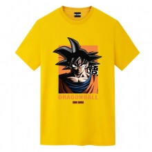 Dbz Super Goku T-Shirts 애니메이션 빈티지 셔츠