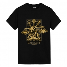 Saint Seiya Libra black Shirts Best Anime Shirts