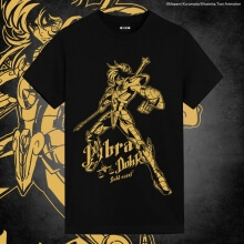 Brozing Libra Dohko Camiseta Saint Seiya Camisetas Anime baratas