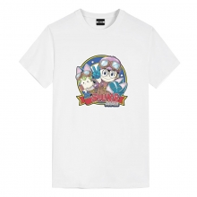 T-shirt noir de qualité Dr Slump Anime T Shirt