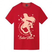 Sailor Moon Mars T-Shirts 아니메 티셔츠