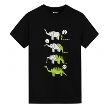 T-shirt éléphant hirondelle serpent