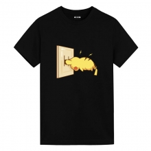 Charging Pikachu Tee Shirt Pokemon Anime Print Shirt