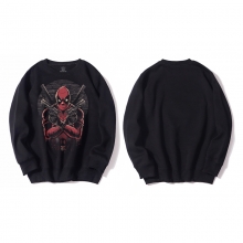 <p>Cotton hooded sweatshirt Deadpool Hoodies</p>
