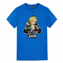 원피스 Vinsmoke Sanji 셔츠 애니메이션 소녀 T 셔츠