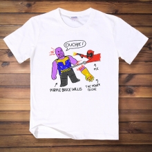 <p>A camiseta de qualidade dos Vingadores Thanos Tees</p>
