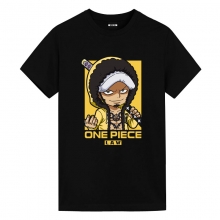 Camiseta de una pieza Trafalgar D. Water Law, camisetas de anime japonés