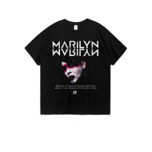 <p>Camiseta de algodón Rock Marilyn Manson Camiseta</p>
