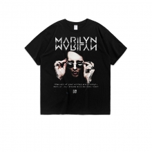 <p>Marilyn Manson Tees Música Cool Camisetas</p>
