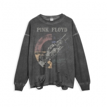 <p>Pink Floyd Tees Musik Rippet Langærmet T-shirts</p>
