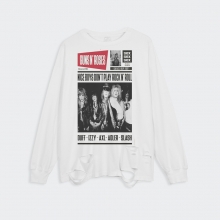 <p>Rock N Roll Guns N' Roses Tee Ripped Retro Style T-Shirt</p>
