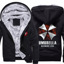 Resident Evil Umbrella Winter Warm Sweats à capuche