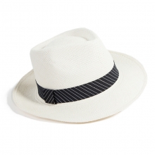 Female Summer Panama Hat Personality Sun Hat Girls Anti-UV Beach Hat Panama Grass White