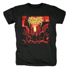 Abominable Putridity Tees Russia Metal T-Shirt