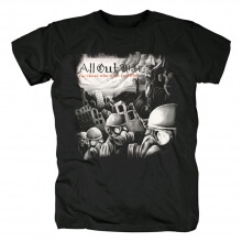 All Out War for dem der blev korsfæstet Tshirts Metal Punk Rock T-shirt