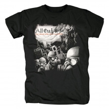 All Out War For Those Who Were Crucified Tshirts Metal Punk Rock T-Shirt