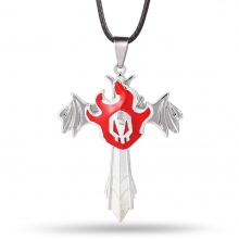 Anime Naruto Bleach Style Naruto Logo Necklace