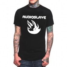 Audioslave Rock T-Shirt Black Heavy Metal Band Tee