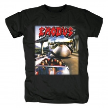 T-Shirt in metallo Uk impressionante Exodus Band Exodus Impact Tees