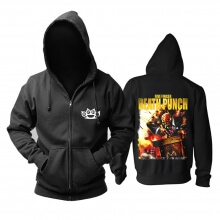 Impressionante Cinco Dedo Death Punch Hoodie California Hard Rock Camisolas de Música