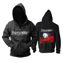 Awesome Italy Rhapsody Hoodie Metal Music Band Mikina s kapucí