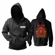 Pulover cu gluga din Kreator impresionant din Germania Hoodie rock din metal hard rock