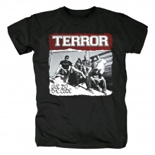 멋진 테러 티 셔츠 우리 하드 록 금속 펑크 밴드 티셔츠