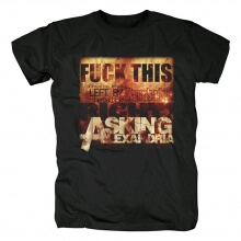 Awesome Uk Asking Alexandria T-Shirt Hard Rock Metal Punk Shirts