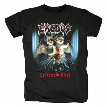 Awesome Uk Exodus Let There Be Blood T-Shirt Metal Band Graphic Tees