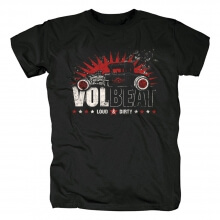 Tricouri minunate Volbeat Band Danemarca Danemarca Country Music Rock Tshirts