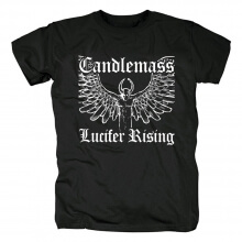 En iyi Candlemass Lucifer Yükselen Tişörtleri İsveç Metal T-Shirt