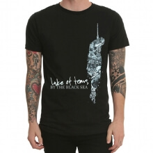 เสื้อยืดสีดำของ Heavy Metal Lake Of Tears 