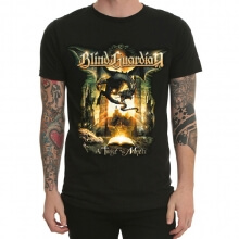 Blind Guardian Band Rock T-Shirt Black Mens T 