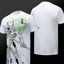 Blizzard Overwatch Genji Hero T-shirt for boy