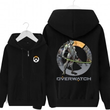 Blizzard Overwatch Genji cerniera con cappuccio