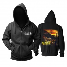 Som Blood Runs Sort hættetrøje Metalmusik Sweat Shirt