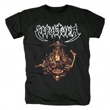 Brazil Sepultura Band T-Shirt Metal Shirts