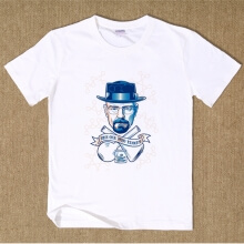 Breaking Bad Heisenberg T-Shirt Schwarz XXL Baumwolle Tee